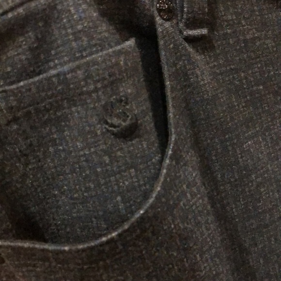 Grey small plaid Gloria Vanderbilt Amanda slacks, size 20W - Picture 2 of 7